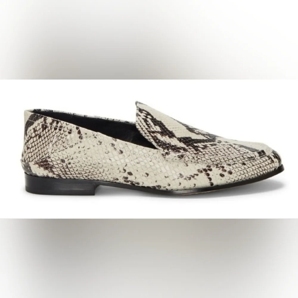Vince Camuto Snakeskin Loafer - Picture 2 of 8